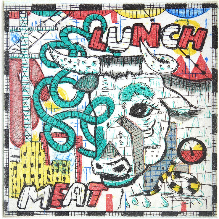Lunch Meat by Tony Fitzpatrick - Davidson Galleries