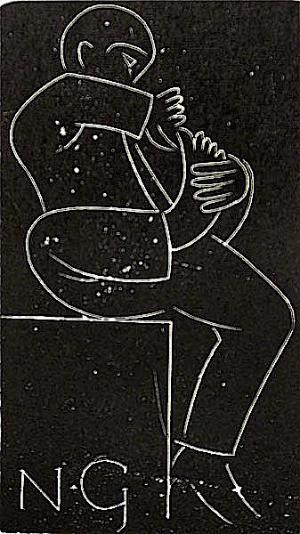 Toilet by Eric Gill - Davidson Galleries