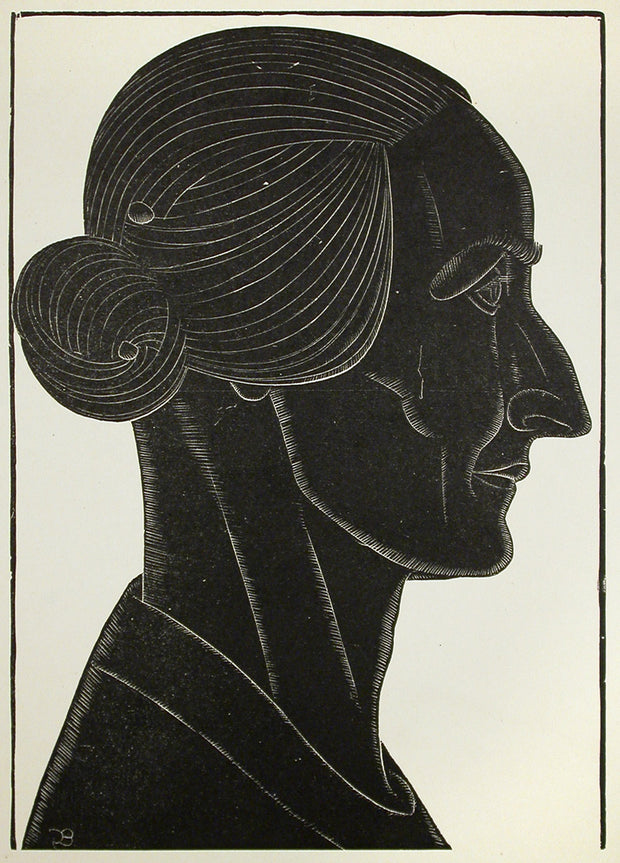 Portrait of Mrs. Williams of Ditchling by Eric Gill - Davidson Galleries