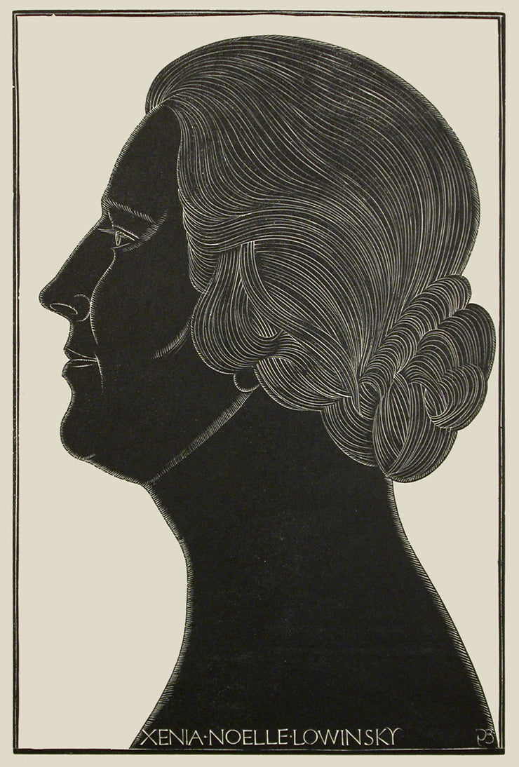Xenia Noelle Lowinsky by Eric Gill - Davidson Galleries