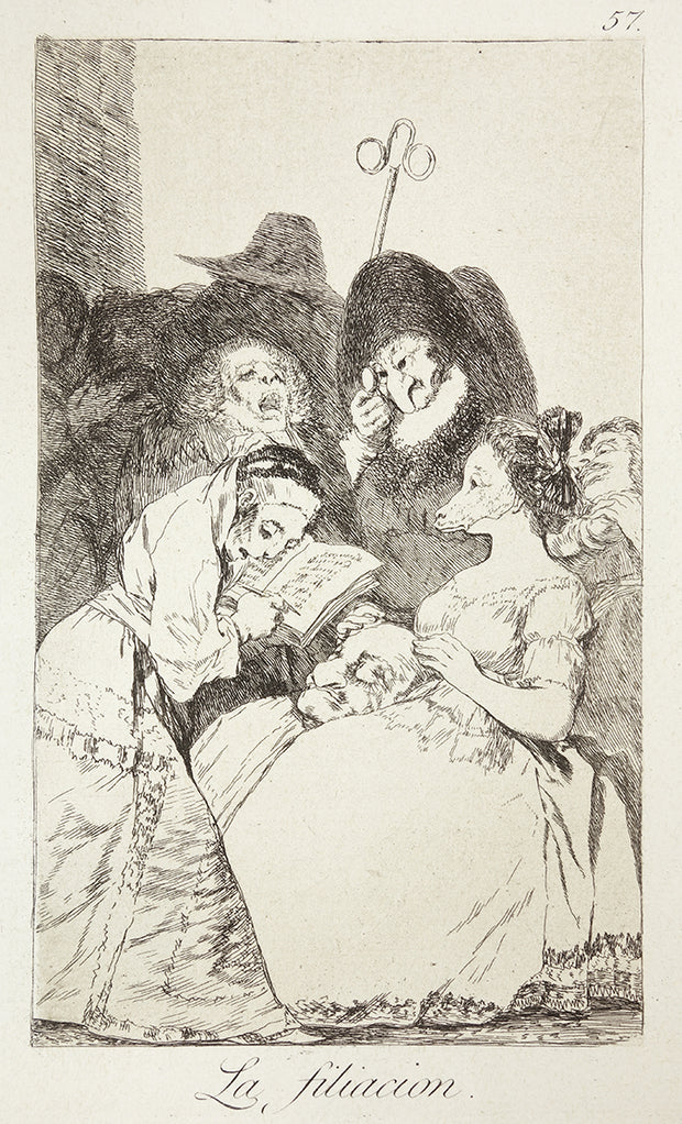 La Filiacion (The Filiation) by Francisco Goya - Davidson Galleries