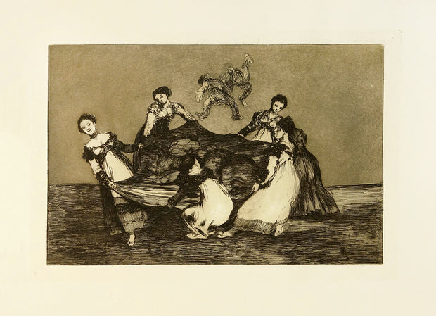 Pesa Mas Que un Burro Muerto (Heavier Than A Dead Donkey) by Francisco Goya - Davidson Galleries