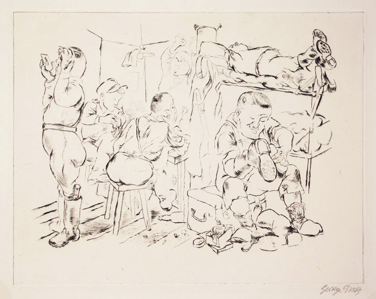 The End of A Perfect Day by George Grosz - Davidson Galleries