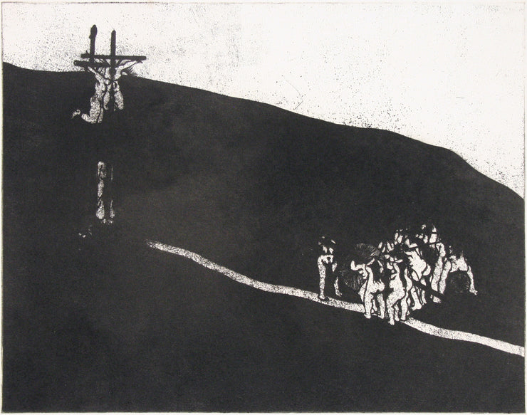 Carrying the Cross by Art Hansen - Davidson Galleries