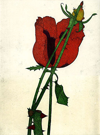 Poppy and Rose 1993 by Art Hansen - Davidson Galleries