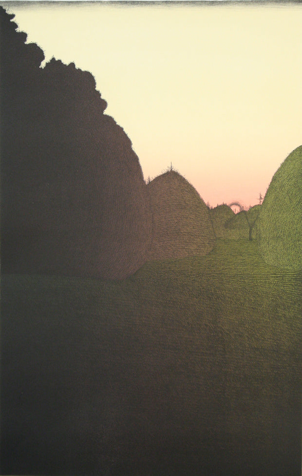 September Sunset 1984 by Art Hansen - Davidson Galleries