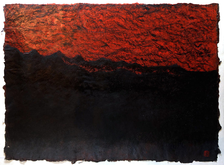 For Fukushima - Dark Mountains by Seiichi Hiroshima - Davidson Galleries