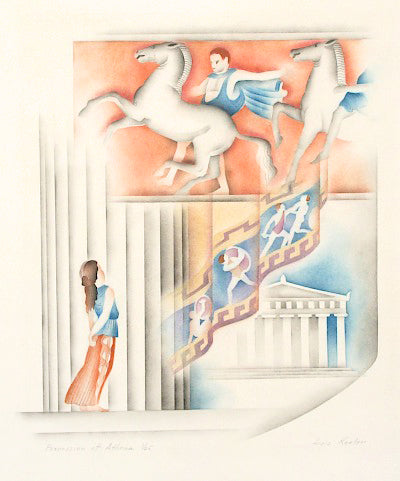 Procession of Athena by Lois S. Keeler - Davidson Galleries