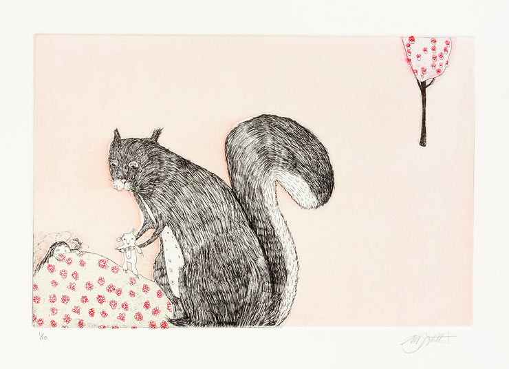 Untitled (Gift from a Squirrel) by Michèle Landsaat - Davidson Galleries