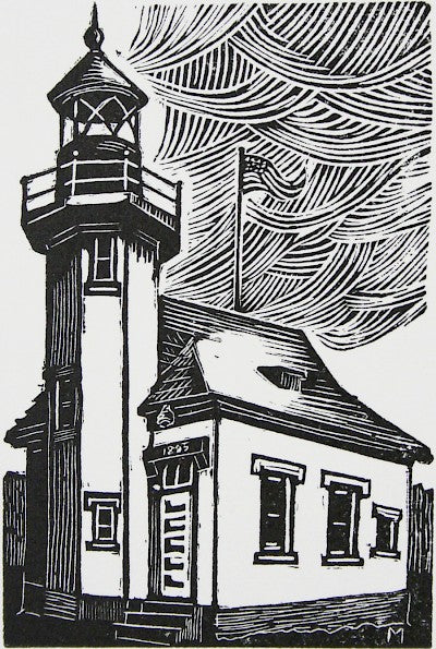 Lighthouse by Carl V. Montford - Davidson Galleries