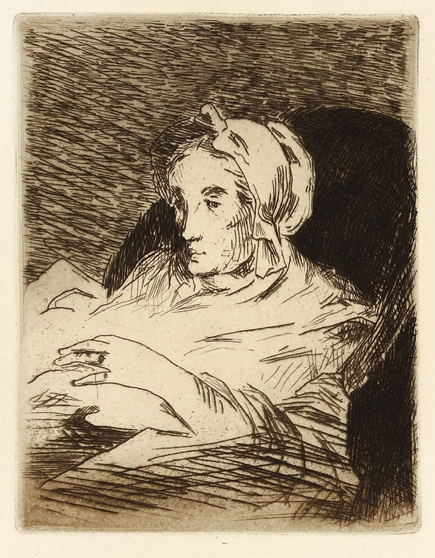 La Convalescent by Edouard Manet - Davidson Galleries