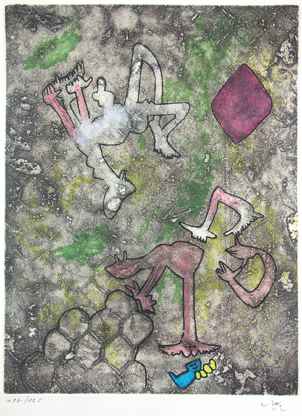 From Centre Noeuds, Plate 2 by Roberto Matta - Davidson Galleries