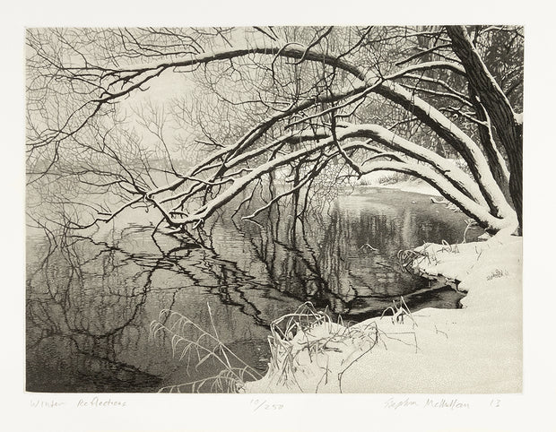 Winter Reflections by Stephen McMillan - Davidson Galleries