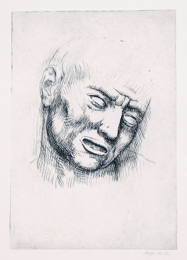 Man's Head by Kenneth Hayes Miller - Davidson Galleries