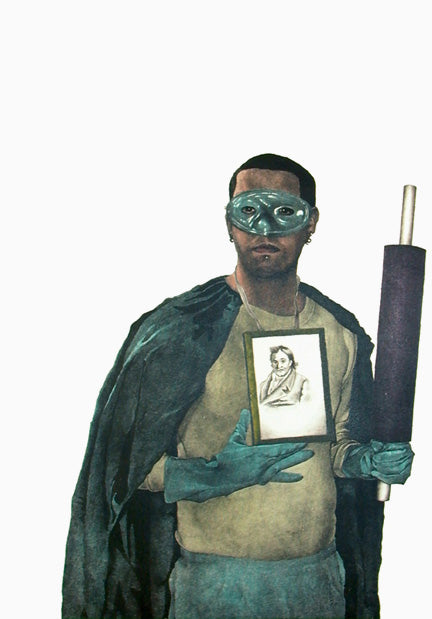 Self-Portrait As St. Jude Thaddeus by Ben Moreau - Davidson Galleries