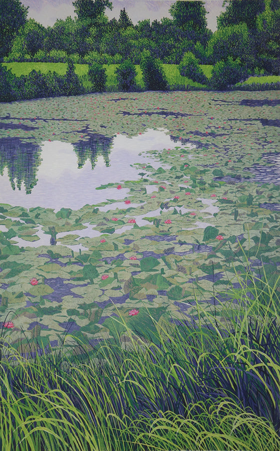 Lily Pond by Gordon Mortensen - Davidson Galleries