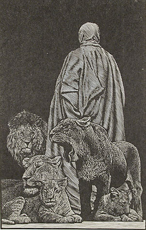 Daniel in the Den of Lions by Barry Moser - Davidson Galleries