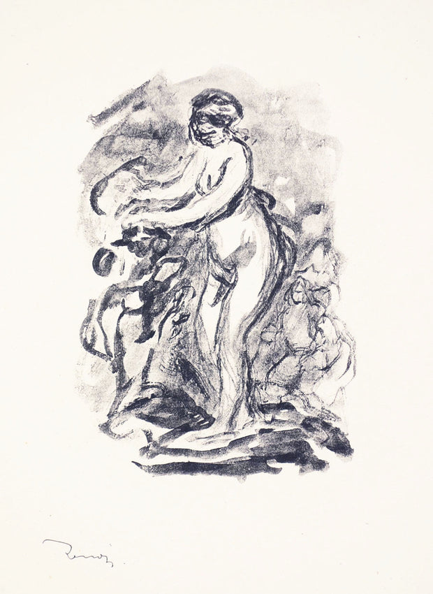 Femme Au Cep De Vigne, 1ère Variante by Pierre-Auguste Renoir - Davidson Galleries