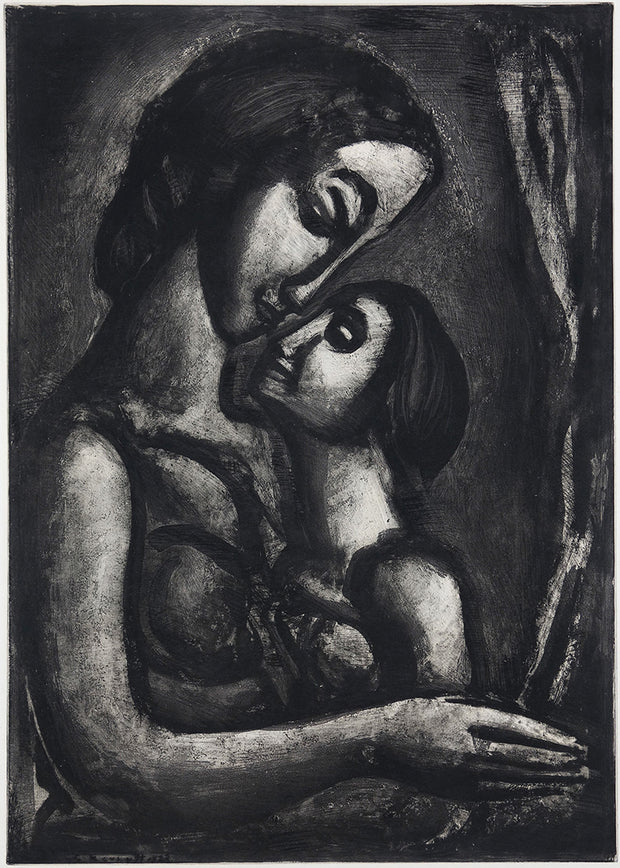 Plate 13. Il serait si doux d’aimer. (To love would be so sweet.) by Georges Rouault - Davidson Galleries