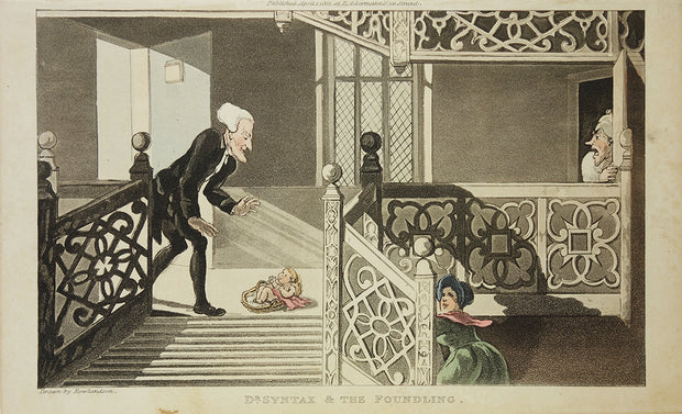 Dr. Syntax & the Foundling by Thomas Rowlandson - Davidson Galleries