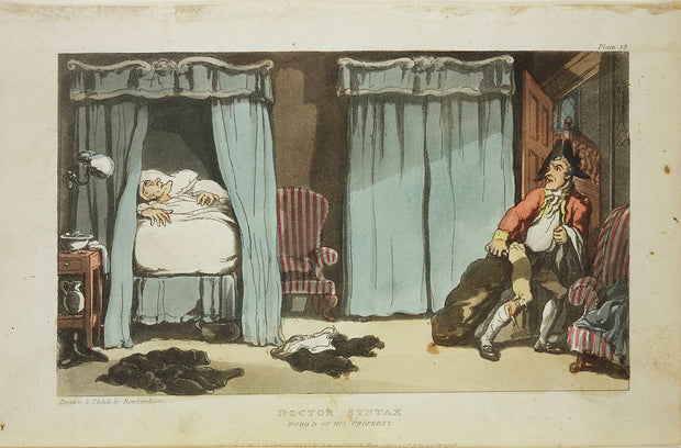 Dr. Syntax Robb'd of His Property by Thomas Rowlandson - Davidson Galleries