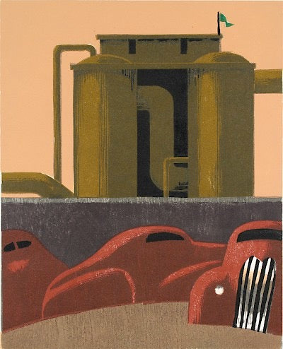 Rusting Cars by Lockwood Dennis - Davidson Galleries