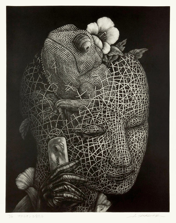 Keep A Chameleon in the Head by Atsuo Sakazume - Davidson Galleries