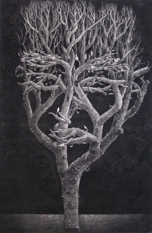 A Lonely Tree - 4 by Tomiyuki Sakuta - Davidson Galleries