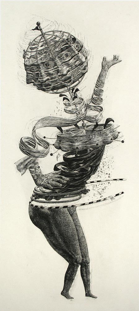 Playing with a Hula Hoop by Tomiyuki Sakuta - Davidson Galleries