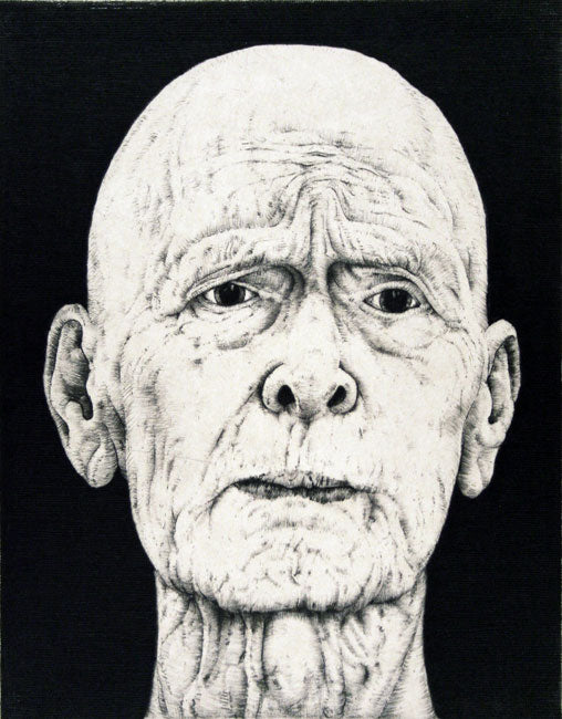 Remembrance of a Father's Face (black background) by Arne Bendik Sjur - Davidson Galleries