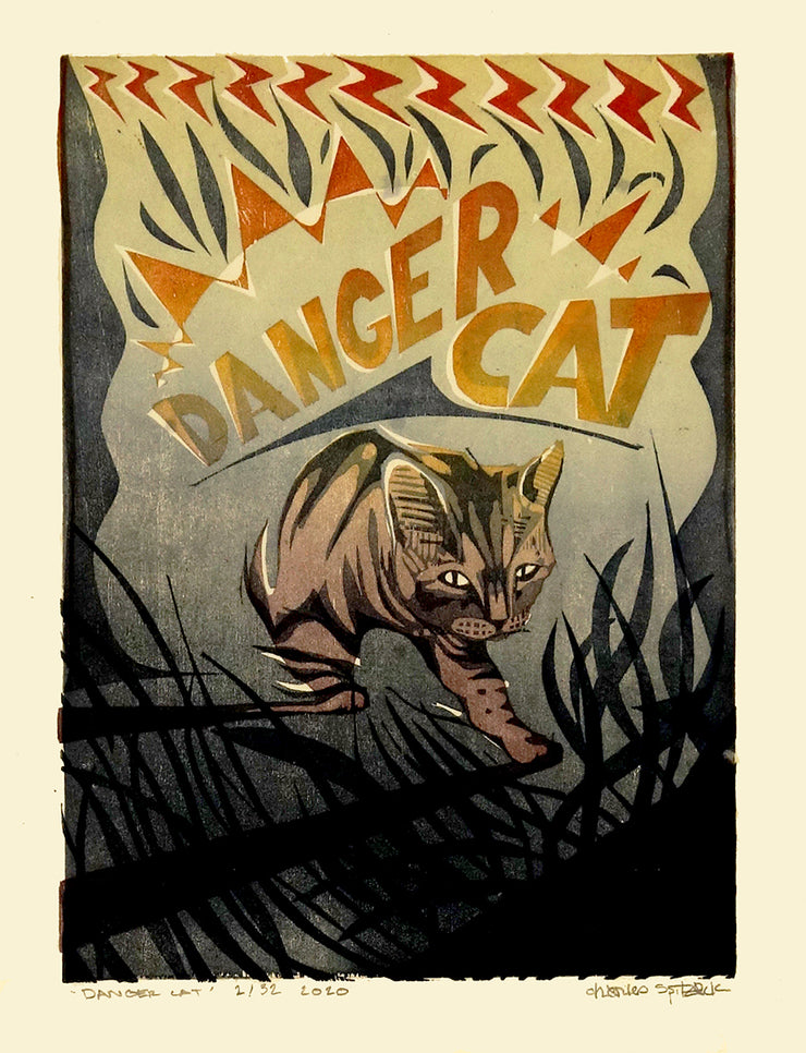 Danger Cat by Charles Spitzack - Davidson Galleries