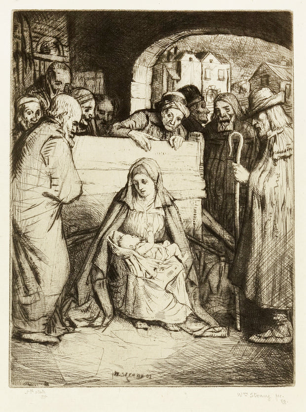 The Nativity by William Strang - Davidson Galleries