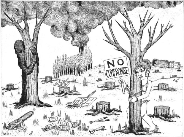 The Last Tree Huggers by Jenny Schmid - Davidson Galleries
