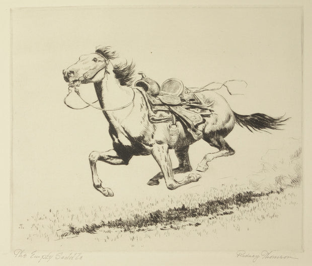 Empty Saddle by Rodney Thomson - Davidson Galleries