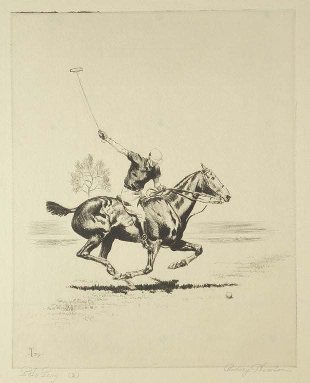 Polo Pony by Rodney Thomson - Davidson Galleries