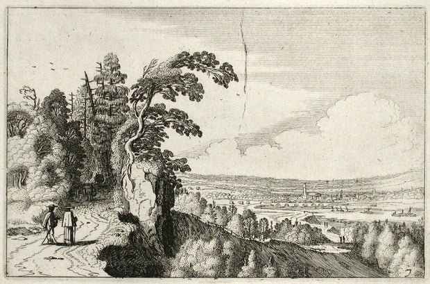 View of a Valley by Jan Van De Velde II - Davidson Galleries
