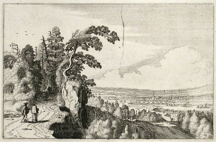 View of a Valley by Jan Van De Velde II - Davidson Galleries