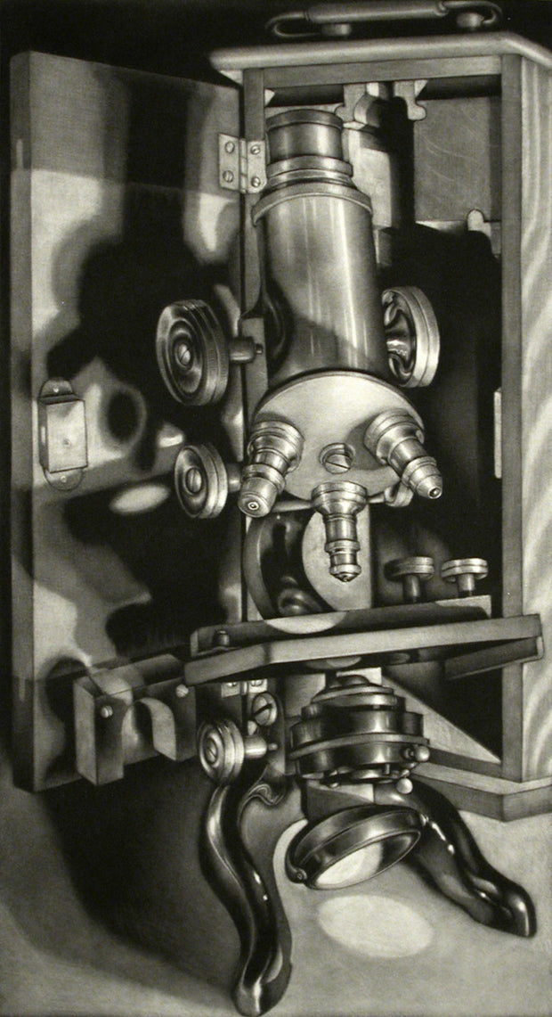 Grandpa's Microscope by Carol Wax - Davidson Galleries