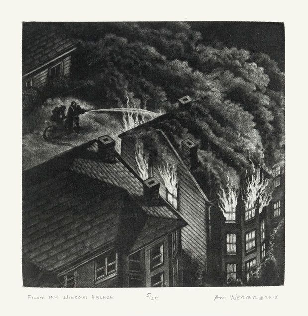 From My Window: Ablaze by Art Werger - Davidson Galleries
